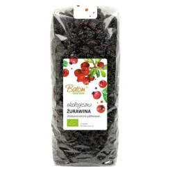Żurawina Słodzona Sokiem Jabłkowym BIO 1 kg - BATOM