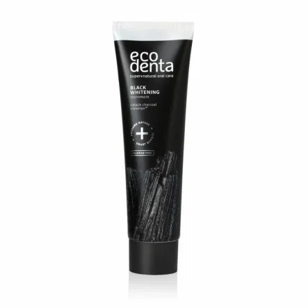 Czarna Pasta Wybielająca 75 ml - Ecodenta