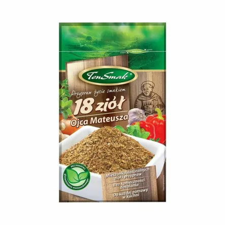 Przyprawa 18 ziół Ojca Mateusza 20 g - Ten Smak