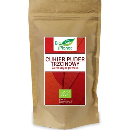 Cukier Puder Trzcinowy Bio 300 g - Bio Planet