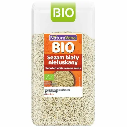 Sezam Niełuskany Bio 250 g - NaturAvena