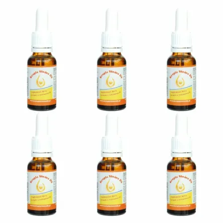 6 x Witamina D3 Kropla Słońca 20ml Żółta Proved