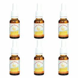 6 x Witamina D3 Kropla Słońca 20ml Żółta Proved