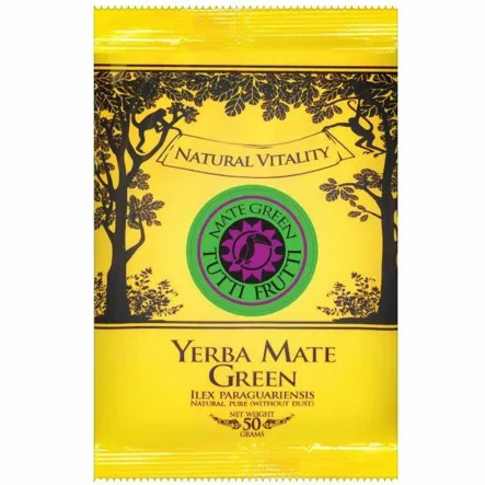 Yerba Mate Green TUTTI FRUTTI 50 g (data: 30.10.2025)