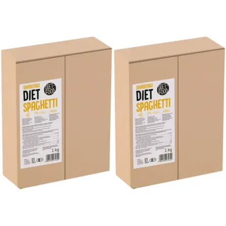 2 x Makaron Konjac Spaghetti 1,4 kg (1 kg) - Diet Food