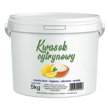 Kwasek Cytrynowy 5 kg - Vitafarm
