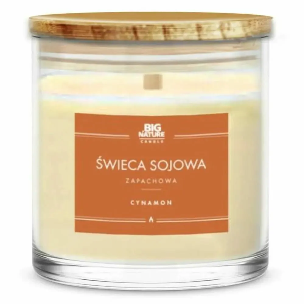 Świeca Sojowa o Zapachu CYNAMON 150 g - Big Nature