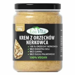 Krem z Orzechów Nerkowca 100% 500 g - EOOVITA