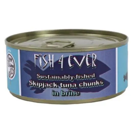 Tuńczyk W Kawałkach W Solance Ze Zrównoważonych Połowów 160 g Fish 4 Ever - Wyprzedaż