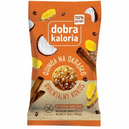 Quinoa na Okrągło Orientalny Kokos 24 g - Kubara
