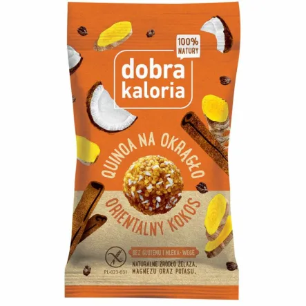 Quinoa na Okrągło Orientalny Kokos 24 g - Kubara
