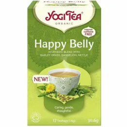 Herbatka Lekki Brzuch (Happy Belly) Bio 30,6 g (17x 1,8 g) -  Yogi Tea