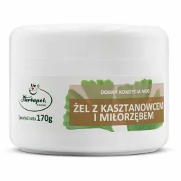 Żel z Kasztanowcem i Miłorzębem 170 g - Herbapol Kraków