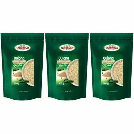 3 x Quinoa (Komosa Ryżowa Biała) 500 g - Targroch