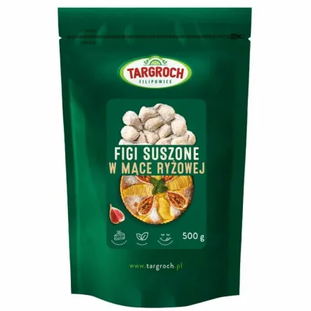 Figi Suszone w Mące Ryżowej 500 g - Targroch