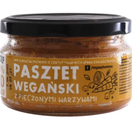 Bio Pasztet Wegański z Warzywami 190 g VegaUp