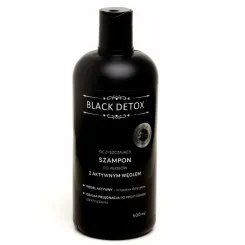 Szampon Do Włosów Oczyszczający z Węglem Aktywnym 500 ml Bio - Biomika