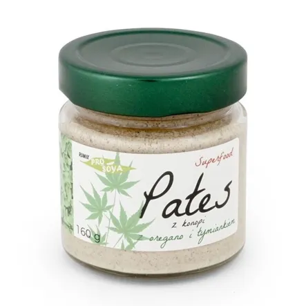 Pates z Konopi Oregano i Tymianek 160 g - Rumix - Wyprzedaż