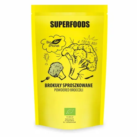 Brokuły Sproszkowane Bio 150 g - Bio Planet
