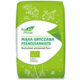 Mąka Gryczana Pełnoziarnista Bio 500 g - Bio Planet