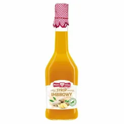 Syrop Imbirowy z Cytryną na Bazie Soku NFC 500 ml - Polska Róża