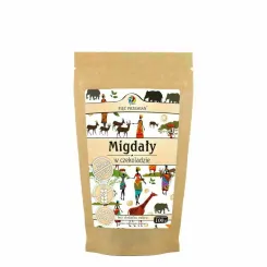 Migdały w Czekoladzie Bez Dodatku Cukru 100 g - Pięć Przemian