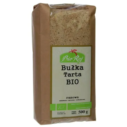 Bułka Tarta Razowa BIO 500 g - Bio Raj (data: 11.05.2026)