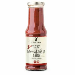 Sos do Grilla i Dań MEKSYKAŃSKA SALSA z Jalapeno Bio 210 ml - Sanchon