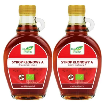 2 x Syrop Klonowy typ A Bio 250 ml - Bio Planet