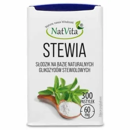 Stewia Pastylki w Dozowniku 60 mg 300 pastylek - Natvita