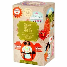 Herbata Zielona z Miętą i Matchą Bio 34 g (20x 1,7 g) - Ministry of Tea