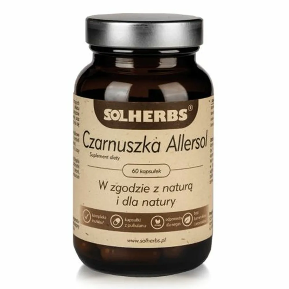 Czarnuszka Allersol 60 Kapsułek - Solherbs 