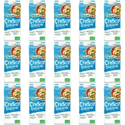 15 x Zagęszczony Produkt Sojowy do Gotowania i Pieczenia Bezglutenowy Bio 200 ml - Natumi