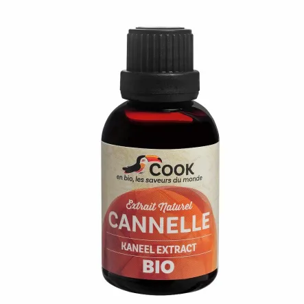 Aromat Cynamonowy Bezglutenowy Bio 50 ml - Cook