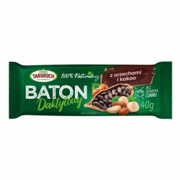 Baton Daktylowy z Kakao i Orzechami 40 g - Targroch