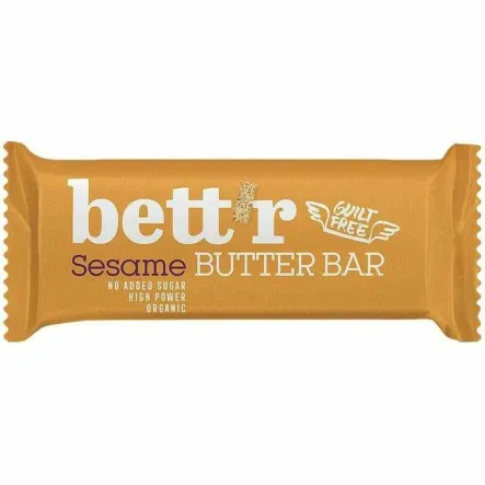Baton Daktylowy z Pastą Sezamową Bez Dodatku Cukru Bio 30 g - BETTR