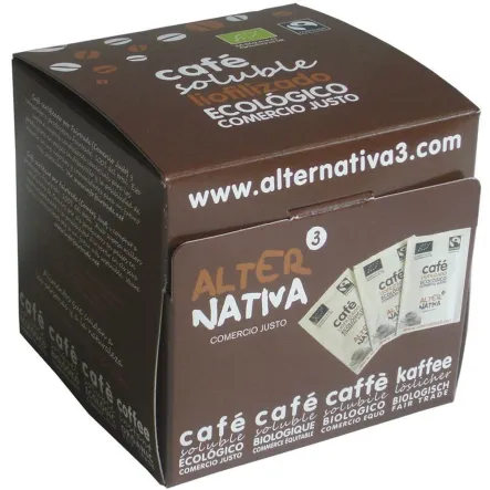 Kawa Rozpuszczalna w saszetkach  Fair Trade Bio 50 g (25 x 2 g) Alternativa - Wyprzedaż