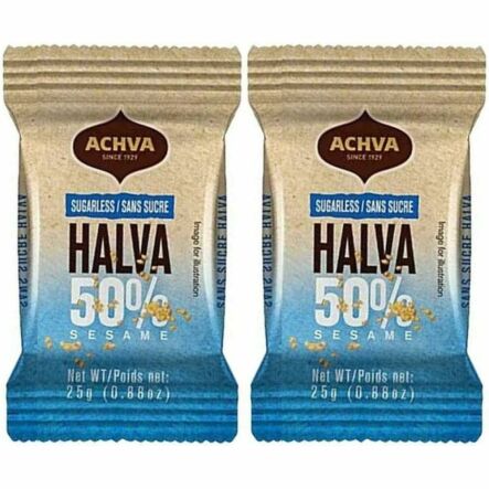 2 x Chałwa Waniliowa Bez Dodatku Cukru 25 g - Achva