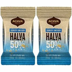 2 x Chałwa Waniliowa Bez Dodatku Cukru 25 g - Achva