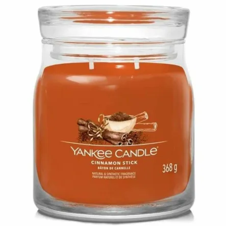 Świeca Średnia CINNAMON STICK - Wosk Sojowy 368 g - YANKEE CANDLE