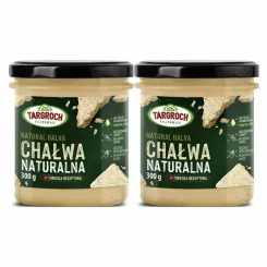 2 x Chałwa Naturalna Bez Dodatku Cukru 300 g - Targroch