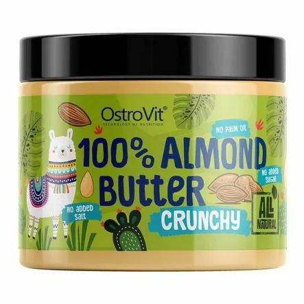 Krem Migdałowy Crunchy 500 g - OstroVit