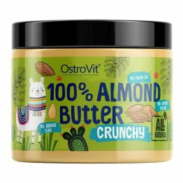 Krem Migdałowy Crunchy 500 g - OstroVit