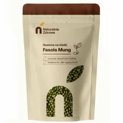 Fasola Mung Nasiona na Kiełki 250 g - Naturalnie Zdrowe
