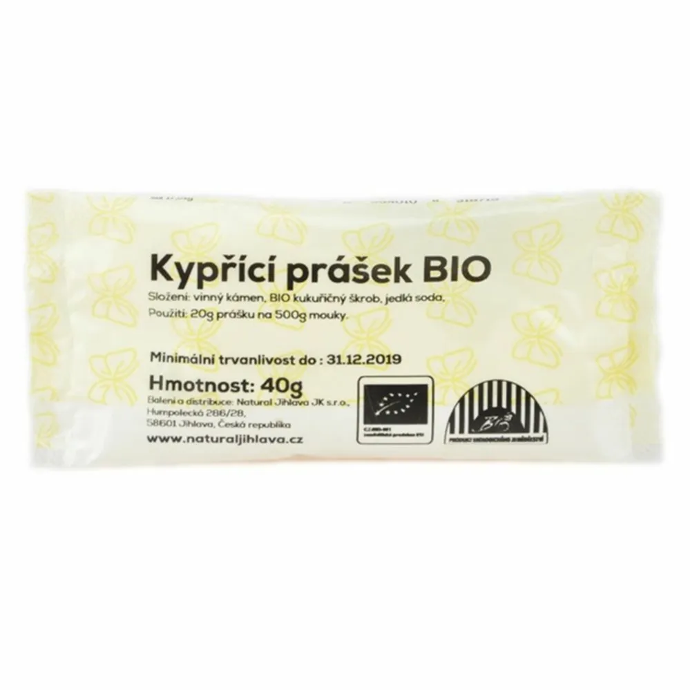 Proszek do Pieczenia bez Fosforanów Bio 40 g - Natural