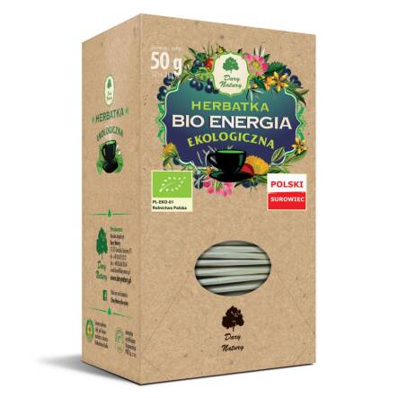 Herbatka Bio Energia Eko 25 x 2 g Dary Natury
