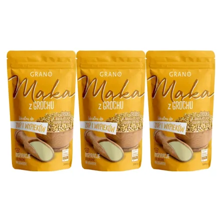 3 x Mąka Grochowa 500 g - Grano