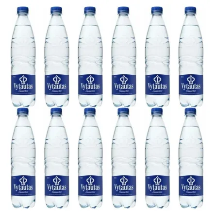 12 x Woda Mineralna Gazowana 0,5 l - VYTAUTAS