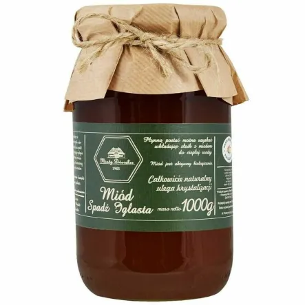 Miód Spadź Iglasta 1 kg - Miody Dworskie