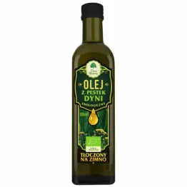 Olej z Pestek Dyni Tłoczony na Zimno EKO 100 ml - Dary Natury